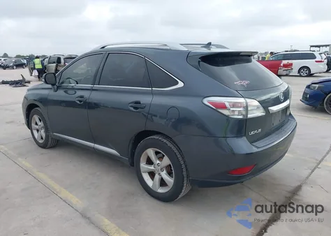 2010 Lexus Rx 350 z USA, uszkodzony, nr VIN 2T2BK1BA5AC006541